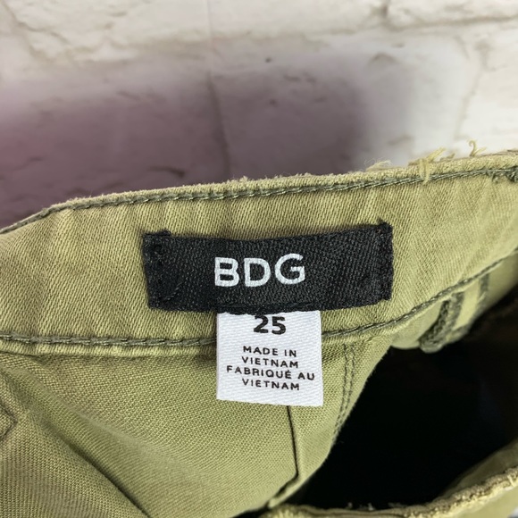 BDG Urban Outfitters Juli Lace Up Army Green Pants - Picture 7 of 8